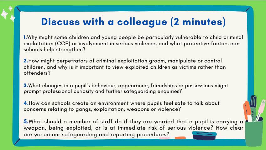 CCE and serious violence - CPD Resource 2026 CCE and serious violence - CPD Resource 2026