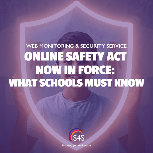 Online Safety Act  Now in Force  What Schools Must Know - Blog Tile